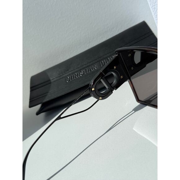 NEW Dior 30Montaigne SU Havana Brown Square Sunglasses - Picture 6 of 7